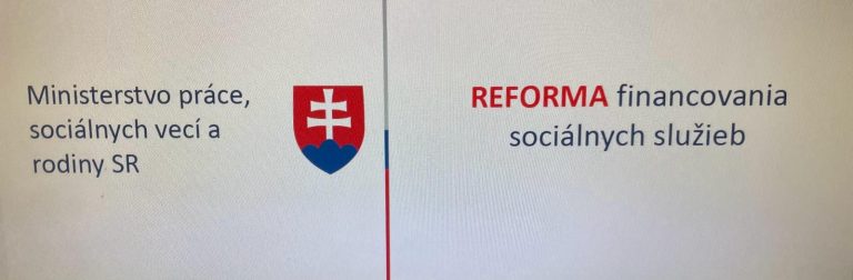Reforma financovania sociálnych služieb