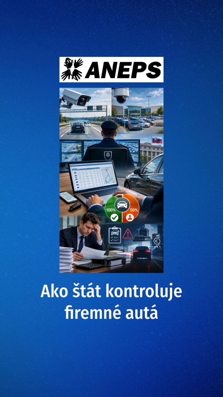 Ako štát kontroluje firemné autá